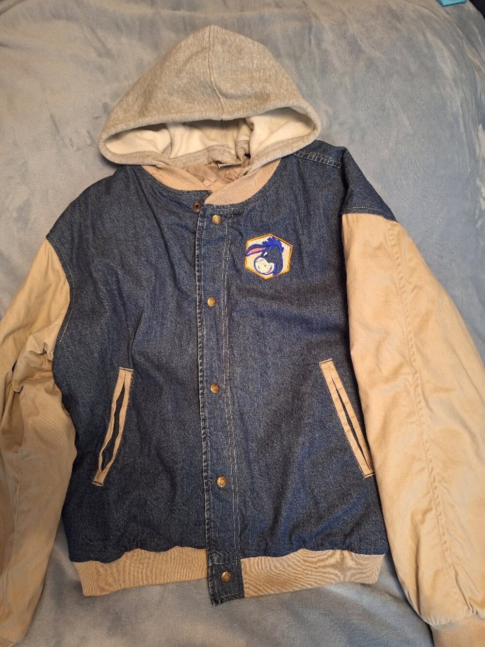 Disney Store Vintage 90's Eeyore Denim Jacket